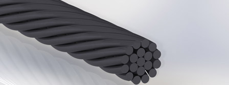 Drahtlitze Wolfram 1x19